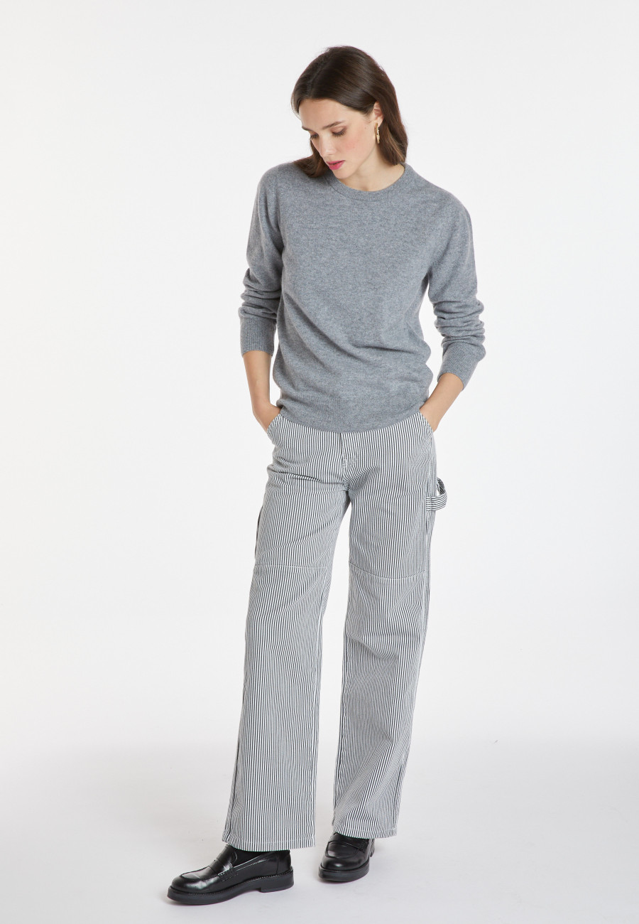 Cashmere round neck sweater - Abeline