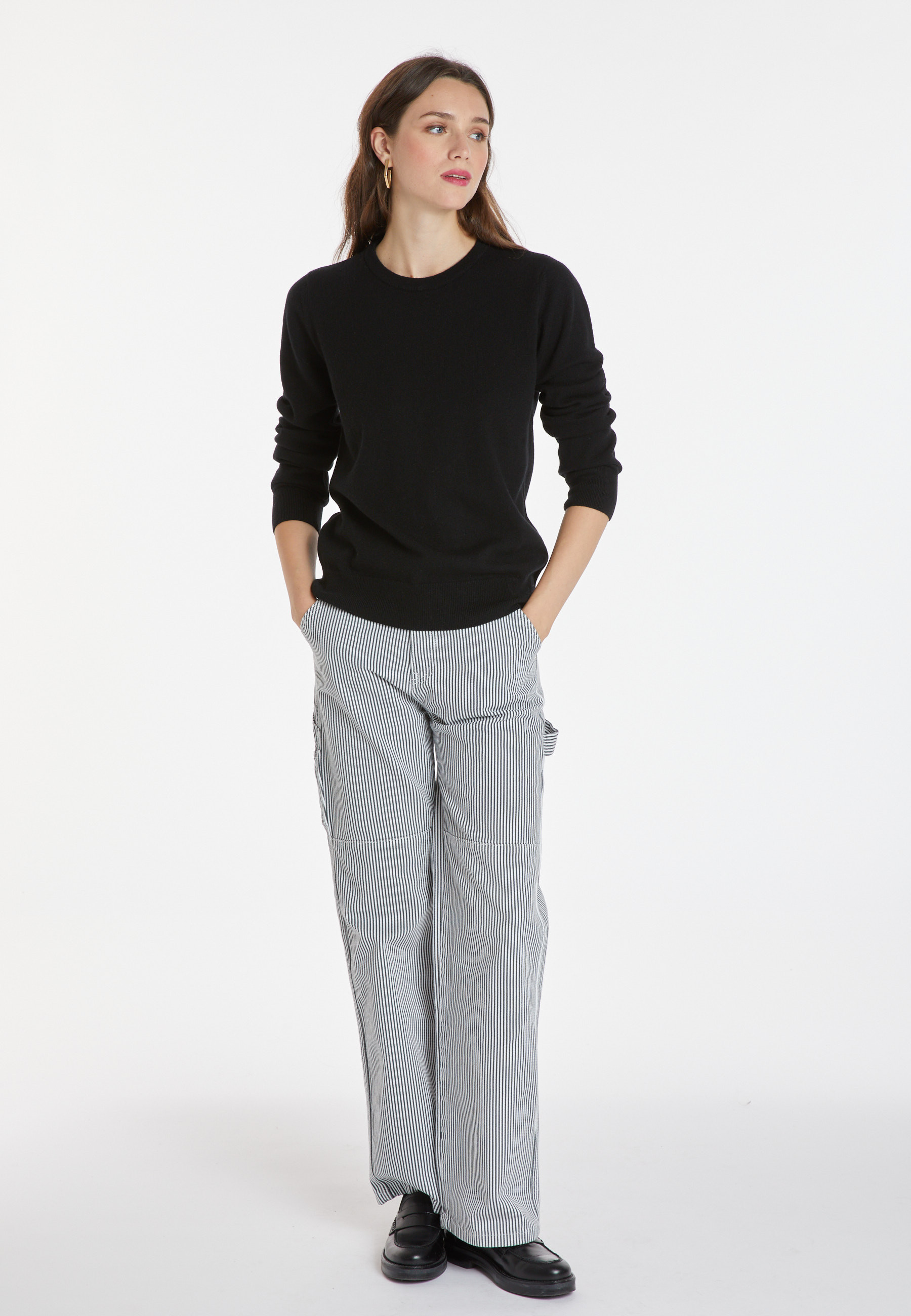 Pull col rond en cachemire - Abeline 8210