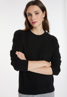 Pull col rond en cachemire - Abeline 8210