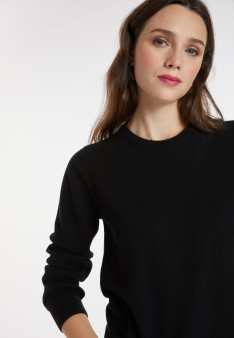 Pull col rond en cachemire - Abeline 8210