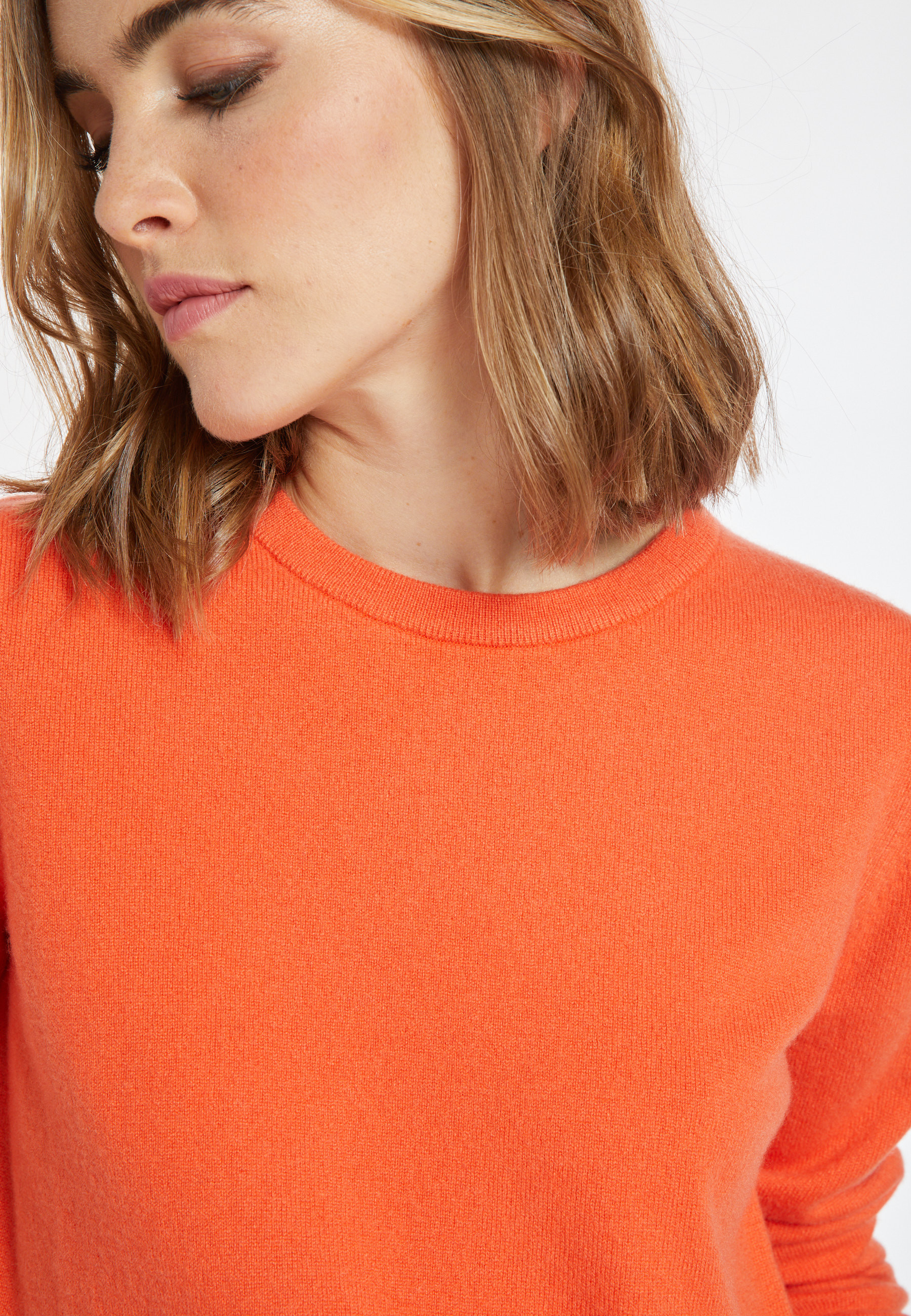 Pull col rond en cachemire - Abeline 8270