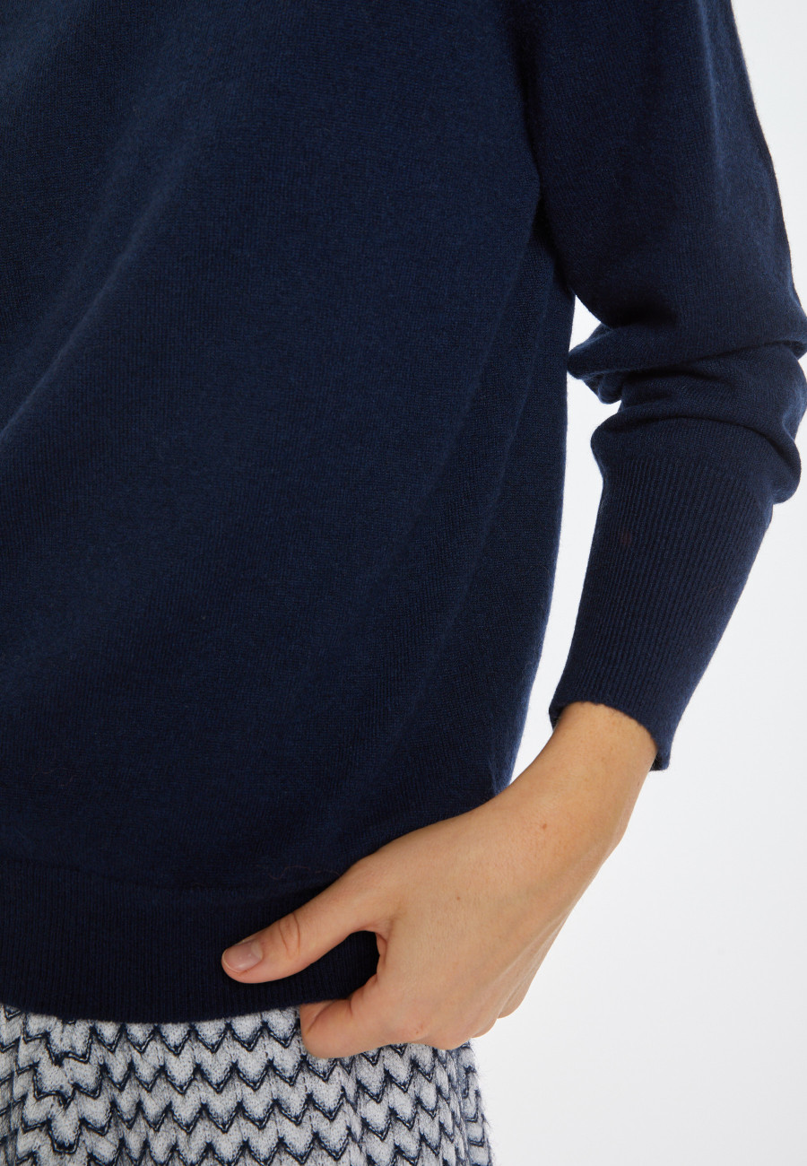 Suéter de cashmere com gola alta - Anabelle