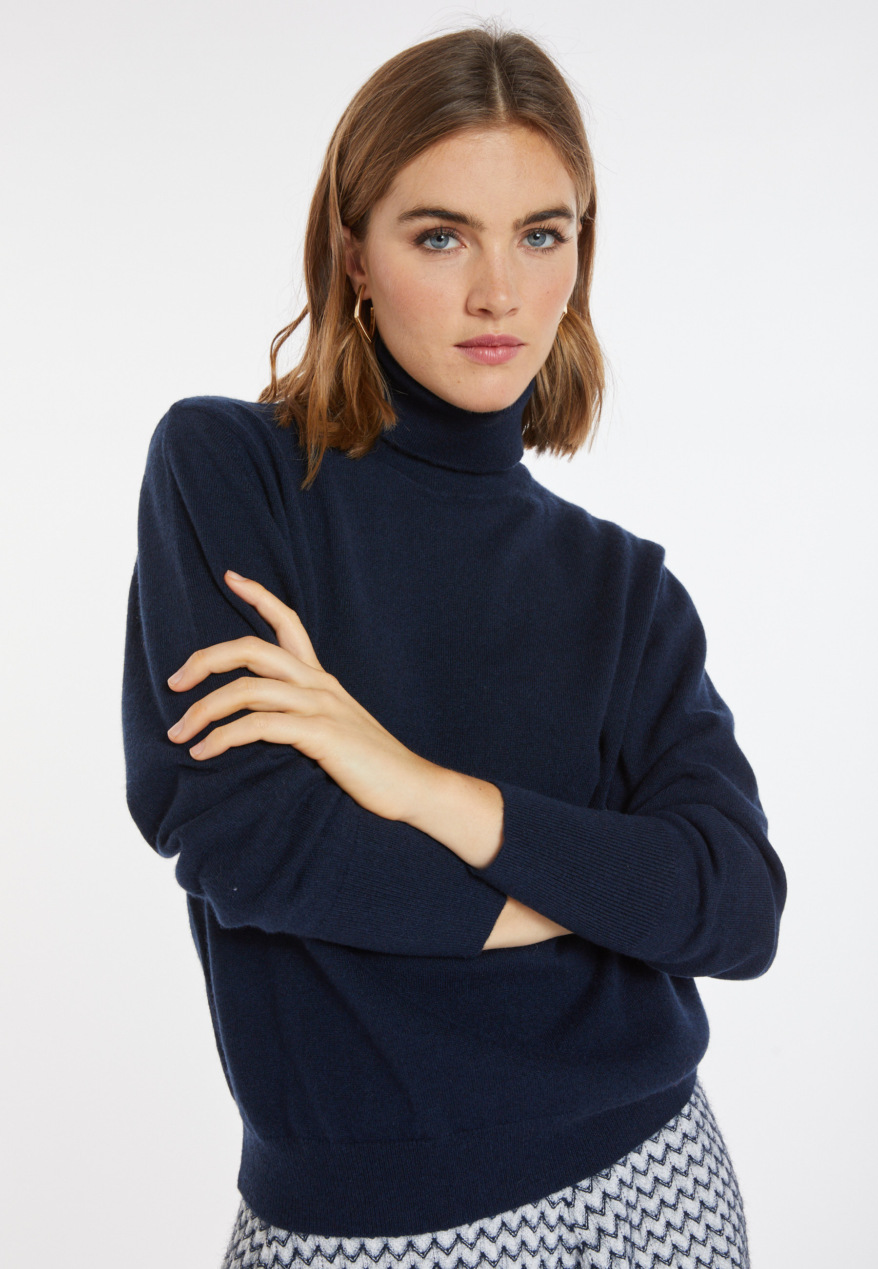 Pull col roulé en cachemire - Anabelle 8240