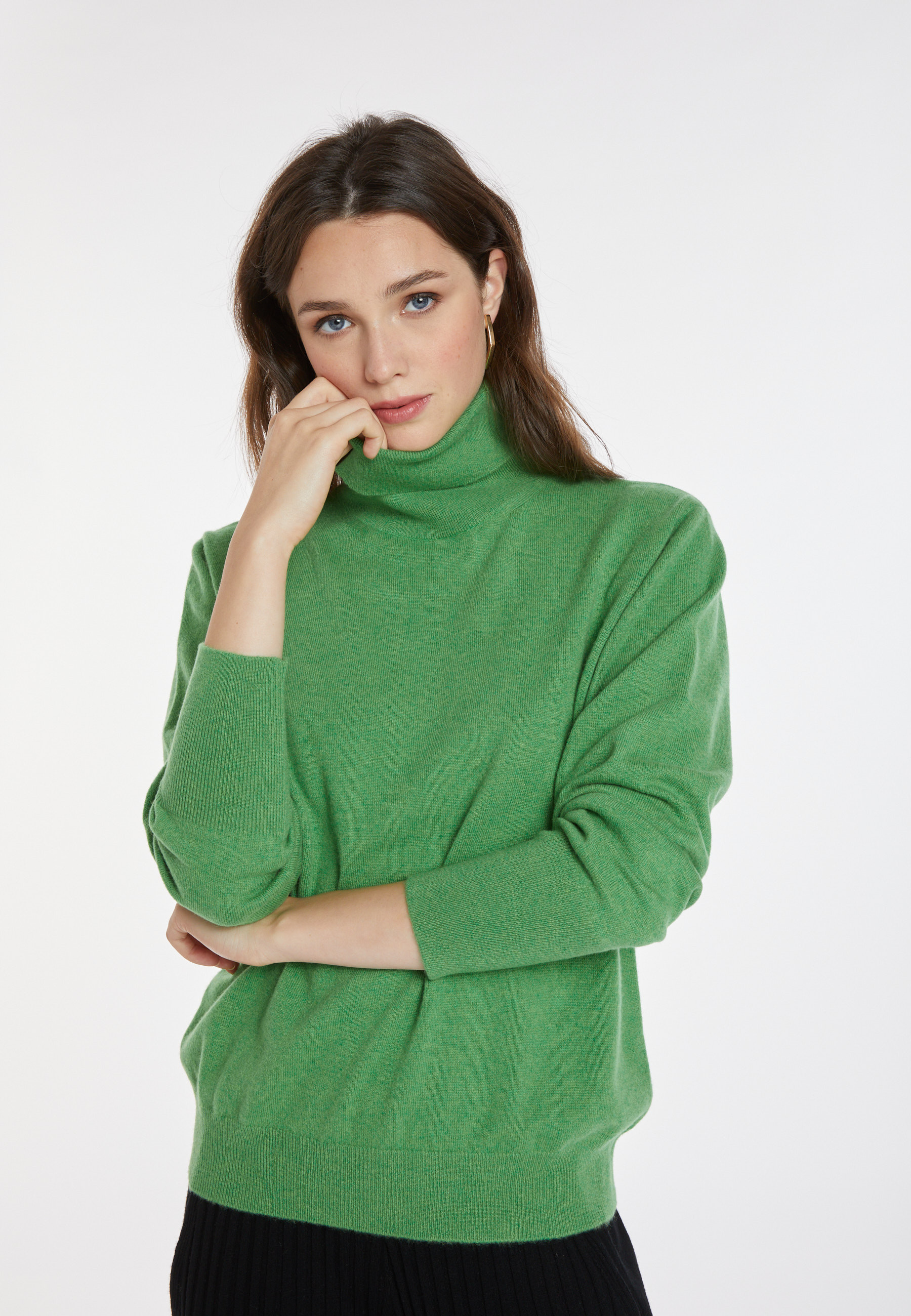 Pull col roulé en cachemire - Anabelle 8251