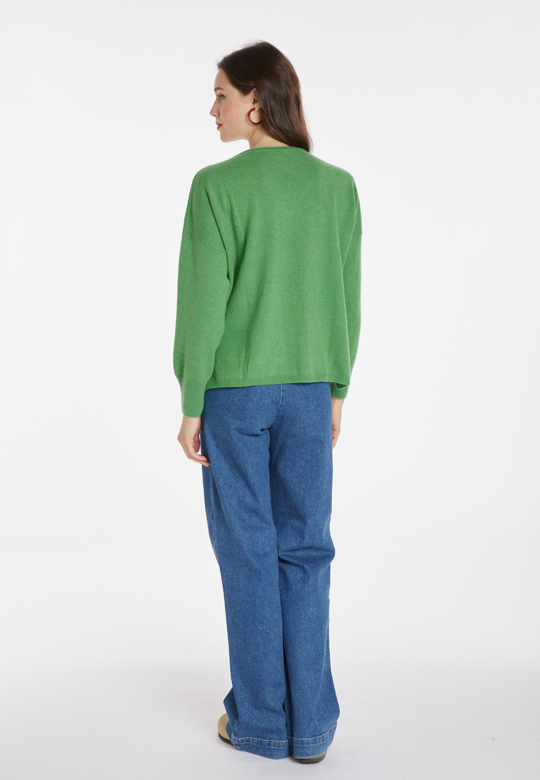 Short cashmere sweater - Alex