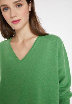 Pull court en cachemire - Alex 8251