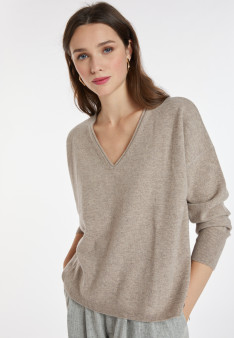 Short cashmere sweater - Alex