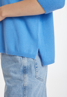 Short cashmere sweater - Alex