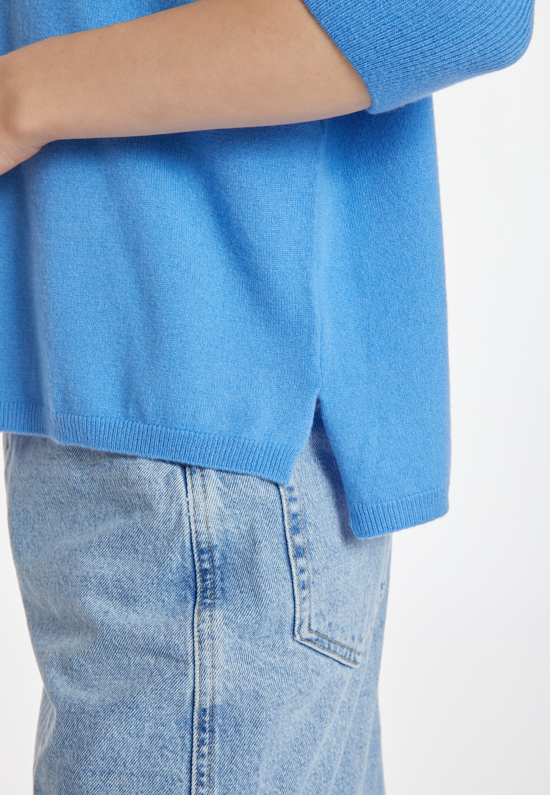 Short cashmere sweater - Alex