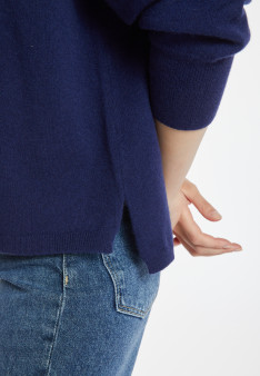 Pull court en cachemire - Alex 8243