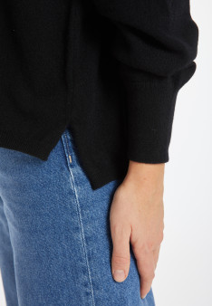 Short cashmere sweater - Alex