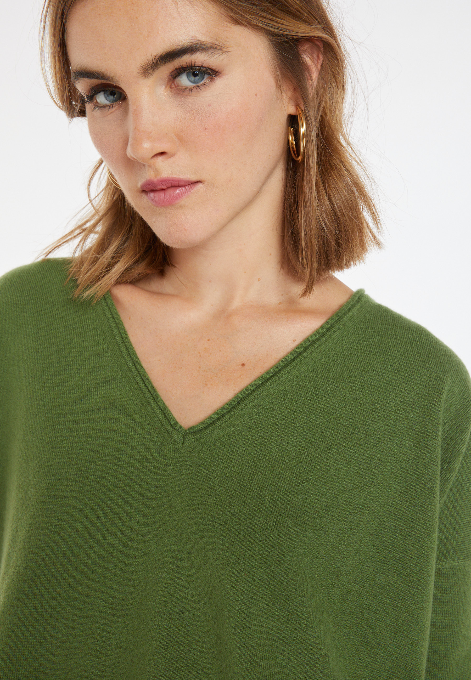 Pull court en cachemire - Alex 8252
