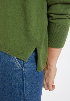 Pull court en cachemire - Alex 8252