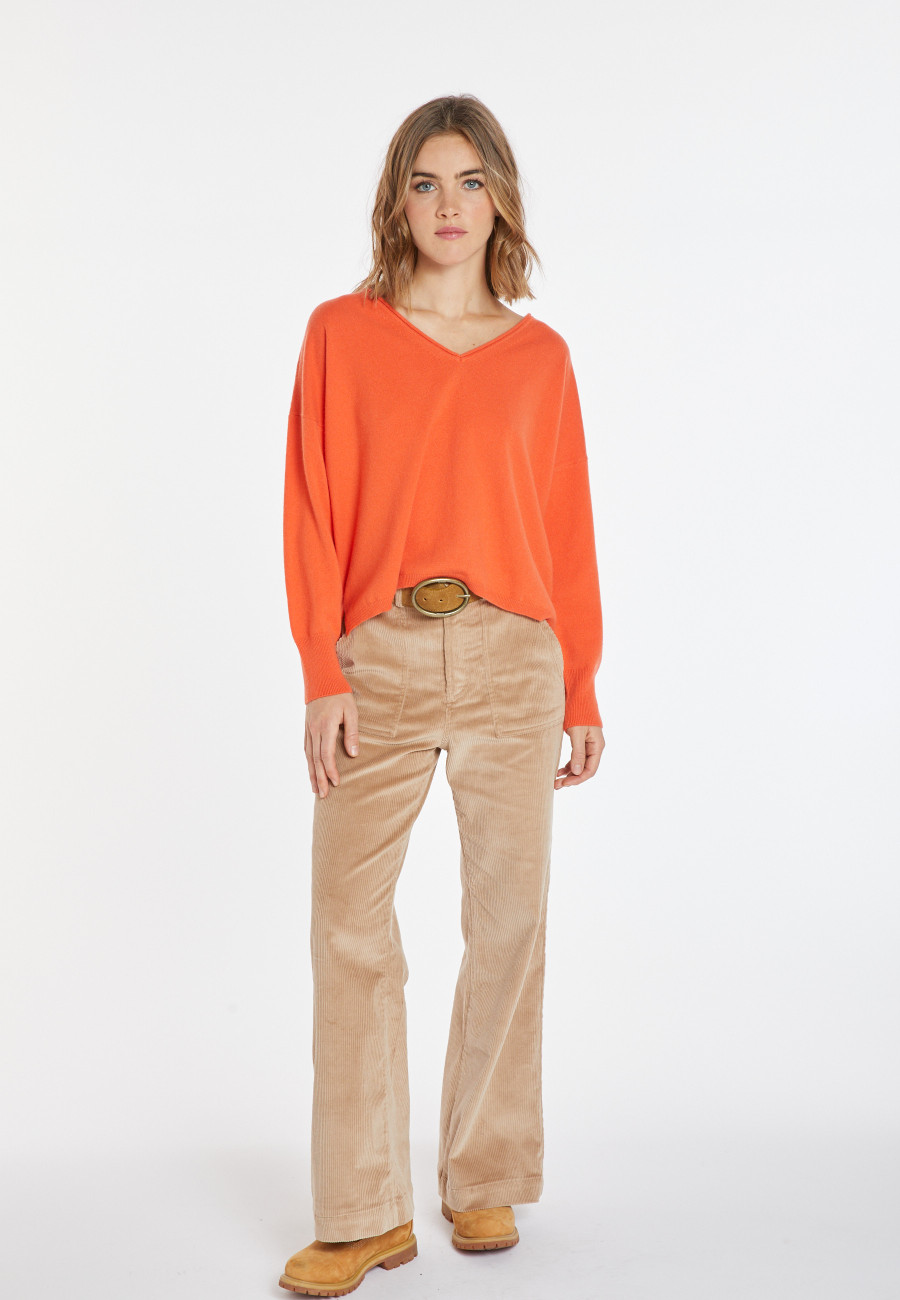 Short cashmere sweater - Alex