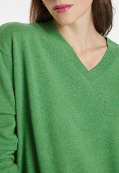Pull ample à fentes en cachemire - Alienor 8251