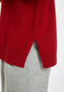 Loose sweater with V-neck slits in cashmere - Alienor