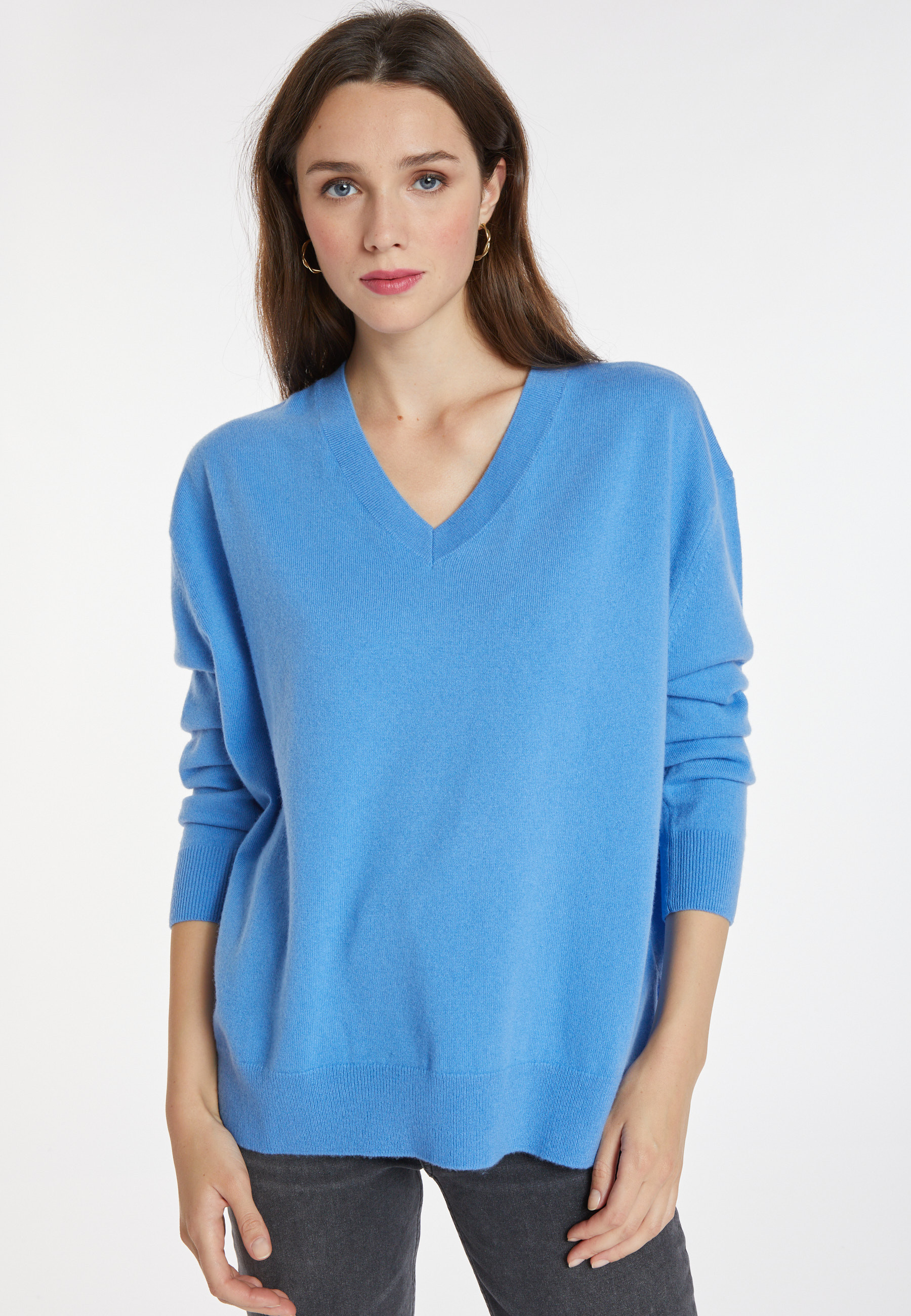 Pull ample à fentes en cachemire - Alienor 8242