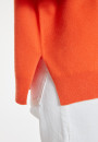 Loose sweater with V-neck slits in cashmere - Alienor