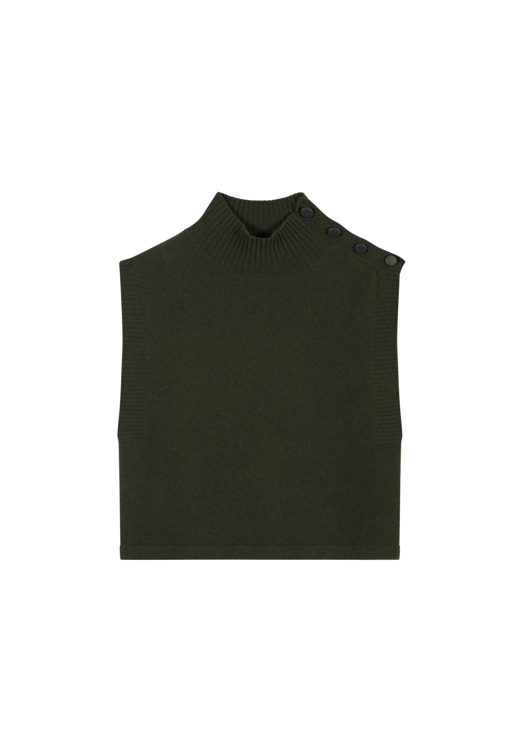 Pull sans manches en cachemire et laine - Anika 8252