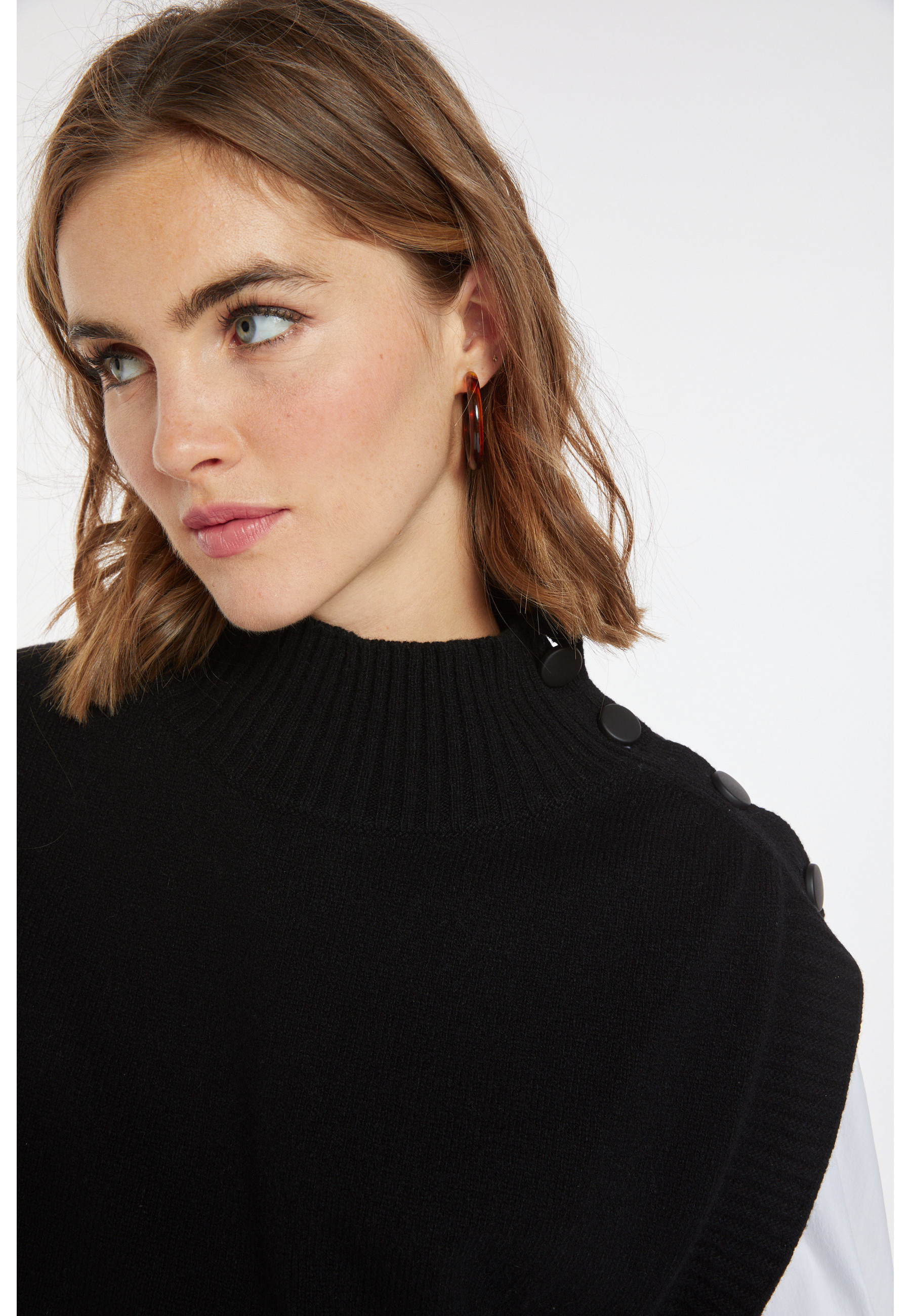 Pull sans manches en cachemire et laine - Anika 8210