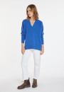 Pull ample col V en cachemire et laine - Chloé 8241