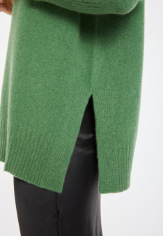 Loose-fitting V-neck cashmere and wool sweater - Chloé