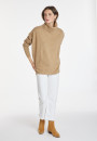 Pull ample col roulé en laine et cachemire - Clara 8220