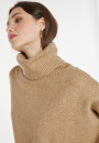 Pull ample col roulé en laine et cachemire - Clara 8220