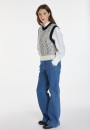 Pull sans manches en laine et cachemire - Clotilde 8349