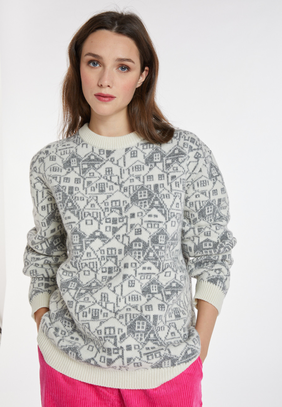 Pull unisexe laine et cachemire - Swann