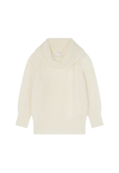 Mohair bardot sweater - Caelie