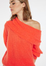 Pull en mohair à encolure bardot - Caelie 8270