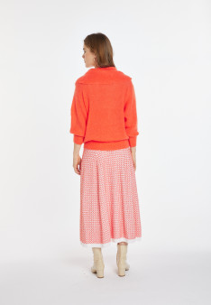 Mohair bardot sweater - Caelie