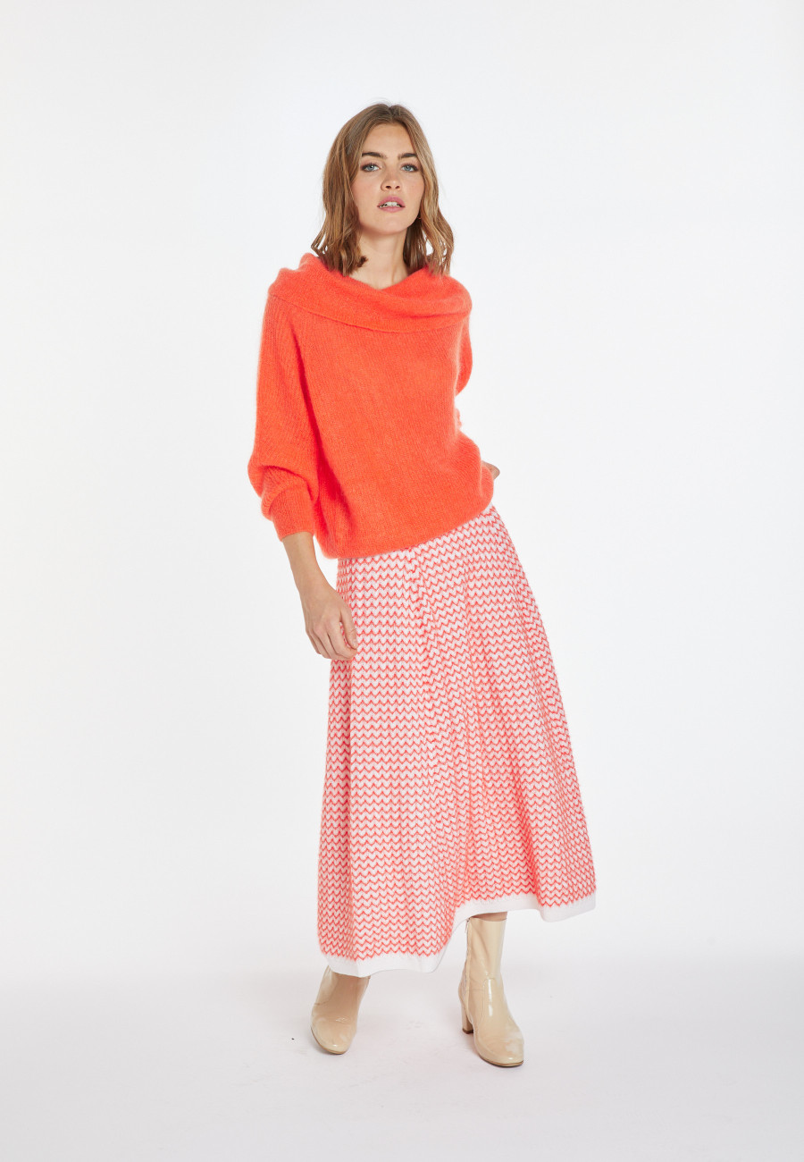 Pull mohair encolure bardot - Caelie