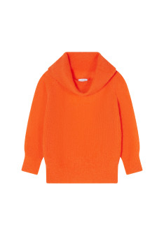 Pull en mohair à encolure bardot - Caelie 8270