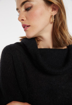 Pull en mohair à encolure bardot - Caelie 8210