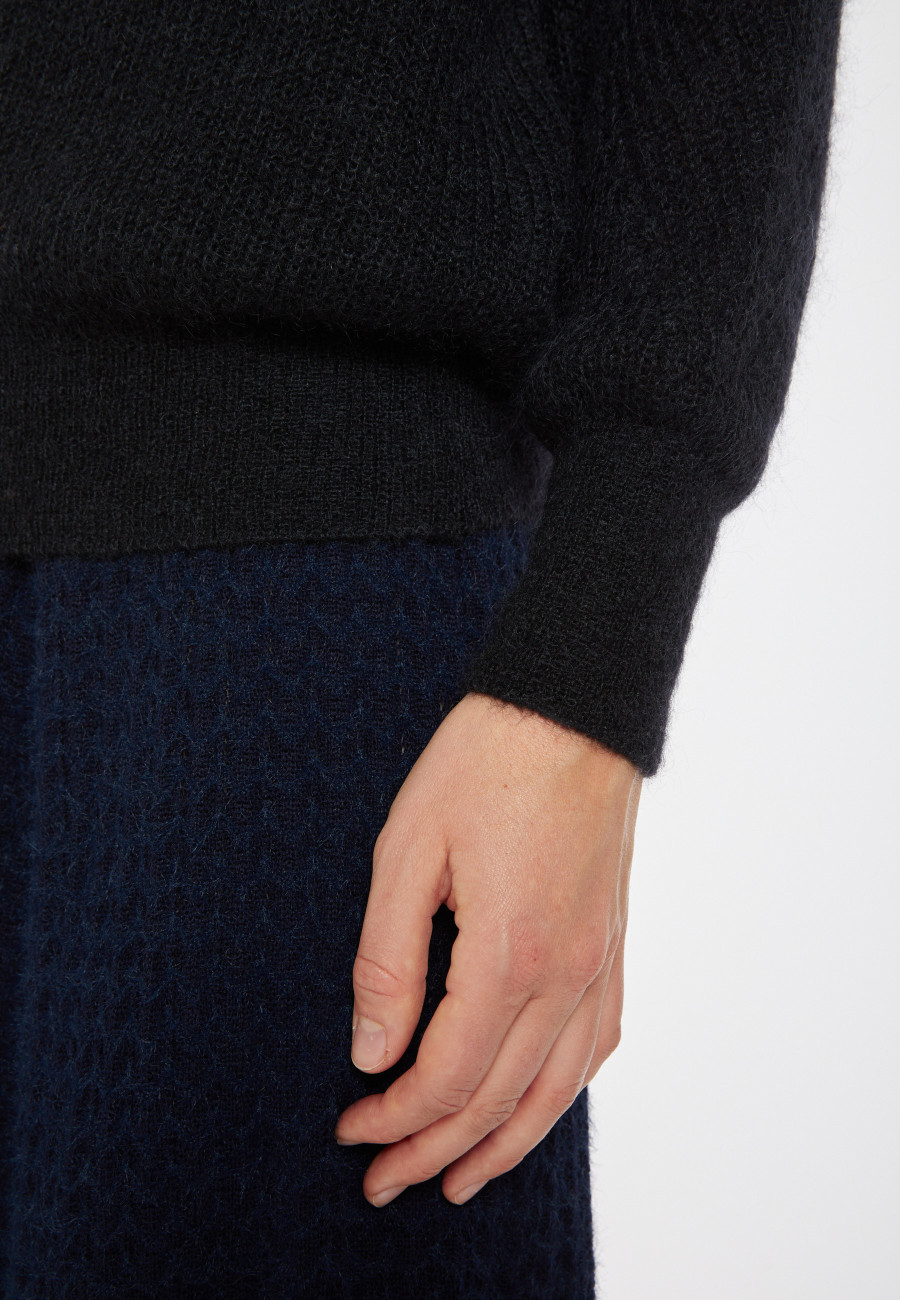 Pull mohair encolure bardot - Caelie