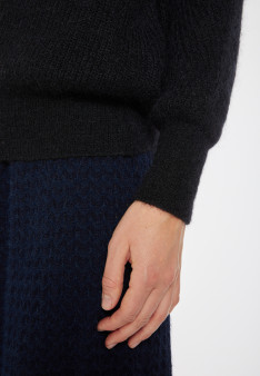 Mohair bardot sweater - Caelie