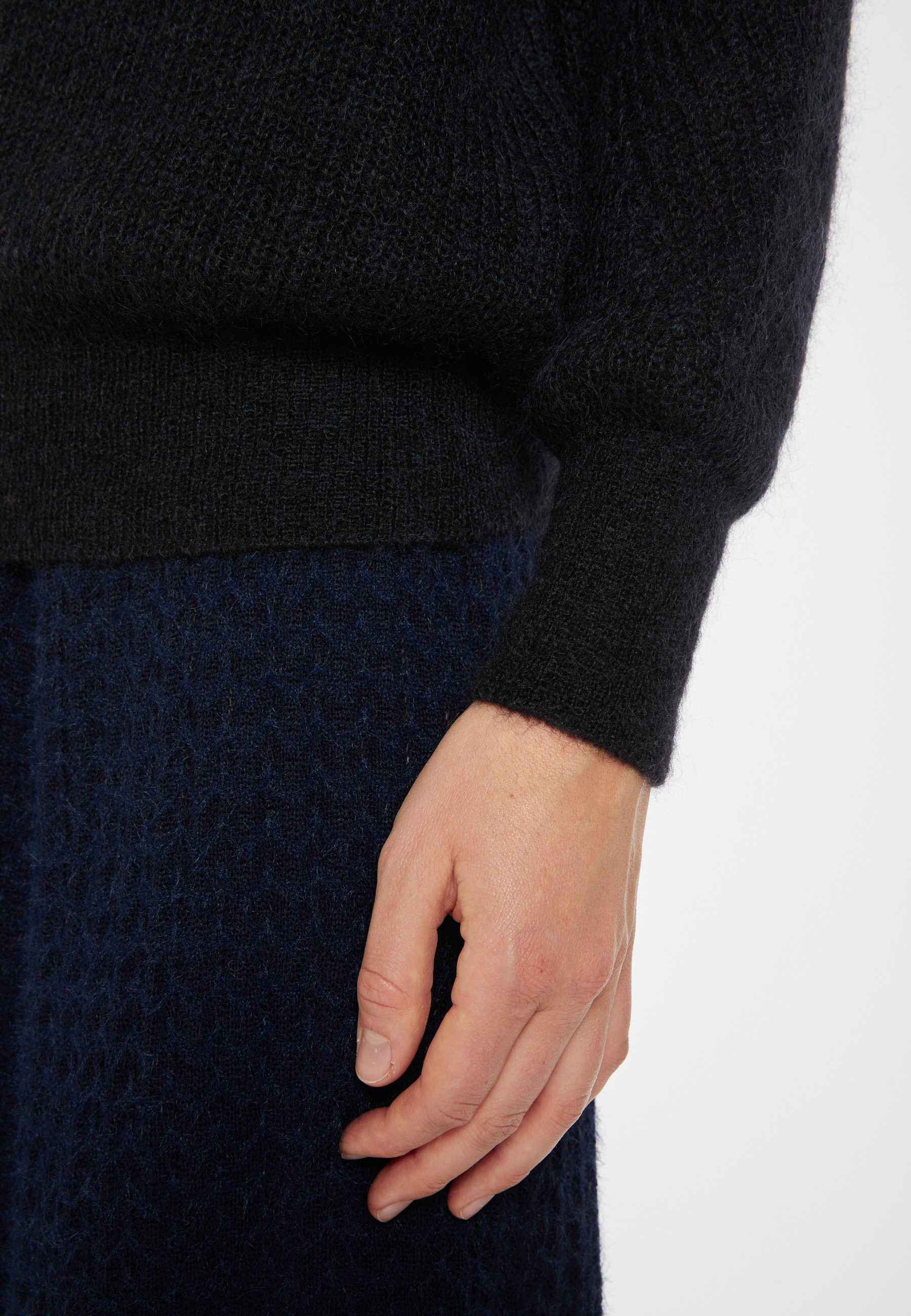 Pull en mohair à encolure bardot - Caelie 8210