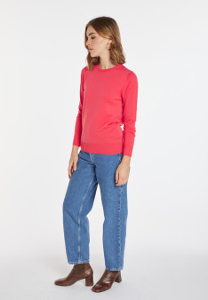 Merino wool round-neck sweater - Asena