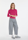 Merino wool round-neck sweater - Asena