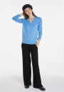 Pull col V en laine mérinos - Arya 8242
