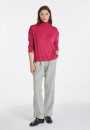 Pull col roulé à fentes en laine mérinos - Amy 8292
