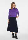 Pull col roulé à fentes en laine mérinos - Amy 8290