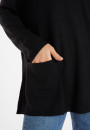 Loose-fitting merino wool sweater with pockets - Albertine