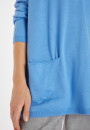 Loose-fitting merino wool sweater with pockets - Albertine