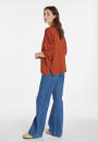 Pull ample col rond en laine mérinos - Azel 8230