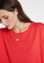 Pull ample col rond en laine mérinos - Azel 8280