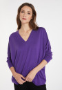 Pull manches chauve-souris en laine mérinos - Boxe 8290