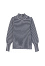 Pull à rayures en laine mérinos - Coco 8303